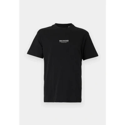 Abbildung von TOM Tailor Denim Relaxed Printed Tshirt basic, Herren, Größe: XS, Black