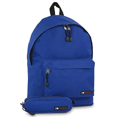 Abbildung von ITACA Backpack Rucksack. Rucksäcke für Schule, Arbeit &amp; Freizeit Rucksack Wasserdicht. Entdecken Sie unsere vielfältige Auswahl an Wasserdichten Daypacks. 25332, Blau