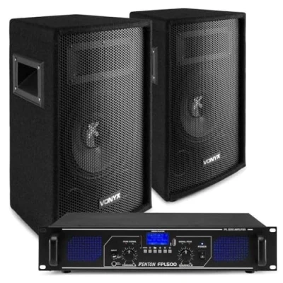 Abbildung von Komplettes 500 Watt Soundsystem mit 2x SL8 Lautsprechern +