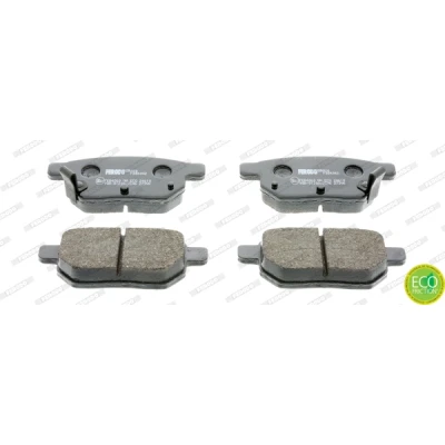 Abbildung von FERODO PREMIER ECO FRICTION FDB4042 Bremsbelagsatz mit akustischer Verschleißwarnung ohne Zubehör TOYOTA: Auris Schrägheck, Yaris II Schrägheck