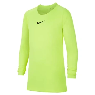 Abbildung von Nike Performance DRY PARK First Langarmshirt für Kinder, Größe: 140 152, Neon yellow