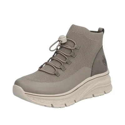 Abbildung von Rieker Schlupfboots, Outdoorboots, High top Sneaker, Stiefelette in veganer Verarbeitung
