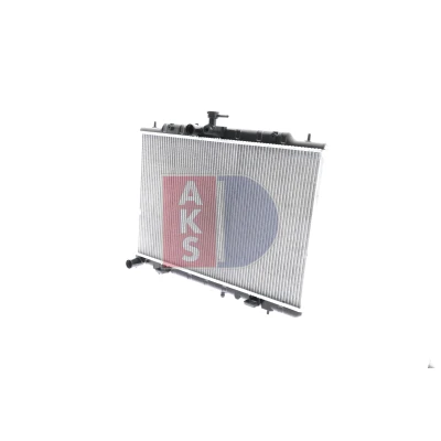 Abbildung von AKS DASIS 070151N Kühler, Motorkühlung Aluminium 450 690 27 Kühlrippen gelötet NISSAN: X Trail