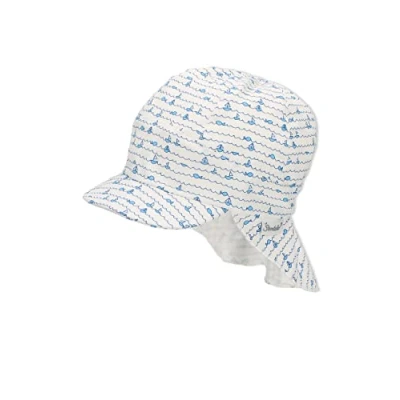 Abbildung von Sterntaler Jungen Schirmmütze mit Nackenschutz Spot Sonnenhut, Ecru, 47