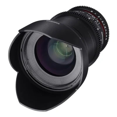 Abbildung von SAMYANG 7810 35/1,5 Objektiv Video DSLR II Canon EF manueller Fokus Videoobjektiv 0,8 Zahnkranz Gear, Weitwinkelobjektiv schwarz