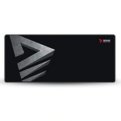 Abbildung von Savio Precision Control, Schwarz, Grau, Monochromatisch, Stoff, Gummi, Anti Rutsch Basis, Gaming Mauspad