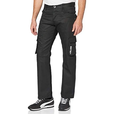Abbildung von Enzo Herren BCB2 Straight Jeans, Blau (Bleach Wash Blue), 44W / 30L