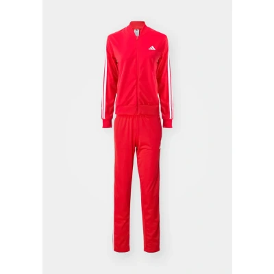 Abbildung von adidas Sportswear SET Trainingsanzug, Damen, Größe: Medium, Pure ruby/white