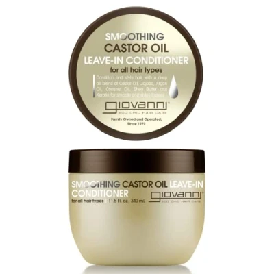 Abbildung von Giovanni Smoothing Castor Oil Leave In Conditioner 340ml