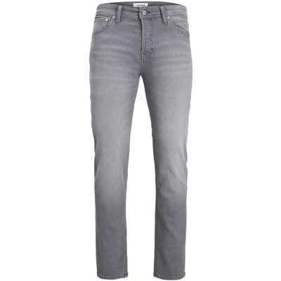 Abbildung von Jack &amp; Jones MIKE Original Jeans Straight Leg Grey denim, Herren, Größe: 33x34, denim