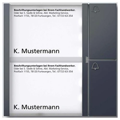 Abbildung von Siedle und Söhne 210004998 00 Türsprechanlagen Zubehör Funktionsmodul Anthrazit, Multicolor