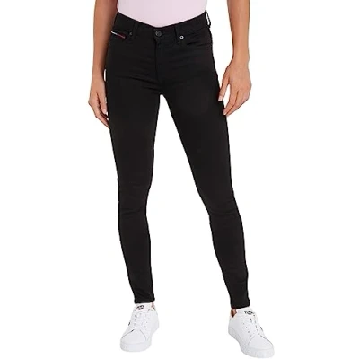 Abbildung von Tommy Jeans NORA MR Skinny Fit, Damen, Größe: 28x32, Denim