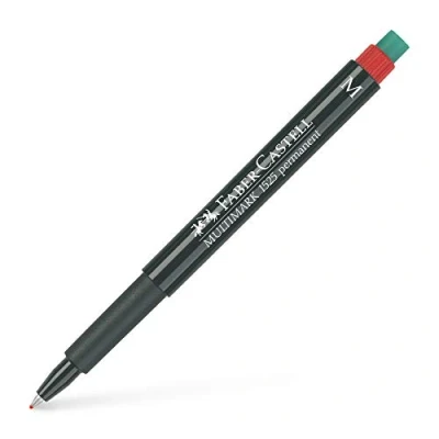 Abbildung von Faber Castell Folienschreiber permanent M rot