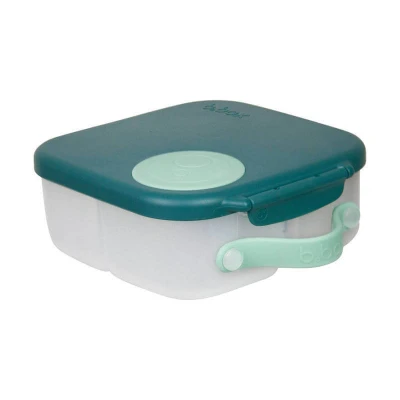 Abbildung von b.box Mini Brotdose für Kinder mit Fächern Bento Box, 3 Fächer (2 Auslaufsicher) Lunchbox Gerichte &amp; Snacks Platz Ganzes Obst BPA frei