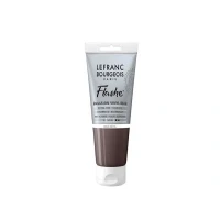 Abbildung von Lefranc Bourgeois 300621 Flashe Acrylfarbe &amp; Vinylfarbe, hochpigmentiert, elastisch, lichtecht, alterungsbeständig, matt, für den Innen Außenbereich, 80ml Tube Sepiabraun