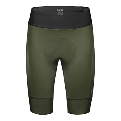 Abbildung von GORE WEAR Kurze Damen Fahrrad Tights Ardent, Mit Sitzpolster, 40, Dunkelgrün