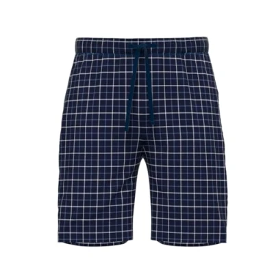 Abbildung von Ceceba Bermuda Nachtwäsche Hose, Herren, Größe: 50, Blau dunkel allover