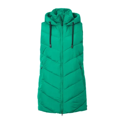 Abbildung von Ulla Popken Hyprar Quilted Weste, Damen, Größe: 42/44, Emerald green