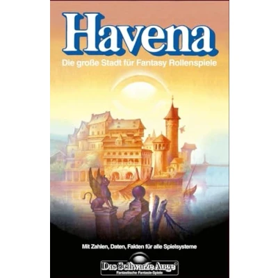Abbildung von DSA1 Havena Stadtbox Kaiser Retro Edition (remastered): Die große Stadt für Fantasy Rollenspiele. Mit Zahlen, Daten, Fakten alle Spielsysteme (Das Schwarze Auge Quellenband)