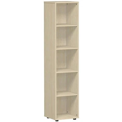 Abbildung von Gera Möbel Schranksystem Flex Regal, Holzdekor, ahorn, 40 x 180.8 cm