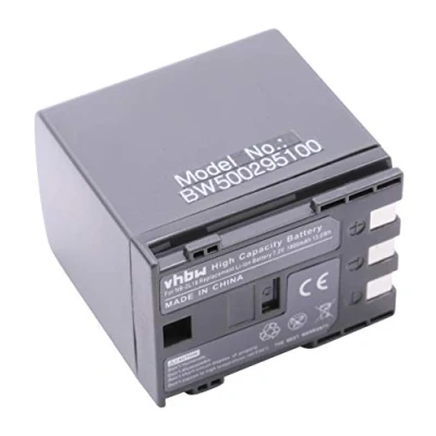 Abbildung von vhbw 1x Akku Ersatz für Canon BP 2L5, 2L12, 2L13, 2L18, 2L14, NB 2L Videokamera Camcorder (1800 mAh, 7,2 V, Li Ion)