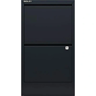 Abbildung von Bisley Home Filer, 2 HR Schubladen, Metall, 634 Anthrazit, 40 x 41.3 67.2 cm