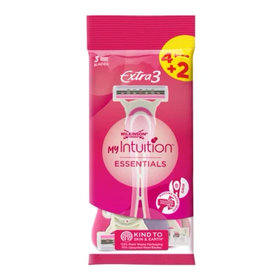 Abbildung von Wilkinson MyIntuition Extra 3 Essentials Einwegrasierer 4+2ST