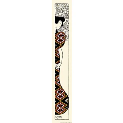 Abbildung von 1art1 Gustav Klimt Poster Silhouette II, 1912 Kunstdruck Bild 120x20 cm