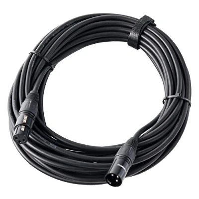 Abbildung von Pronomic XFXM 10 Mikrofonkabel m Audio Kabel, XLR Female 3 pol, Male pol (1000 cm), Stecker handgelötet, säure und ölfest