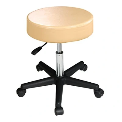 Abbildung von Master Massage Non Costco Rollhocker Drehhocker Arbeitshocker Praxishocker Kosmetikhocker Hocker Creme, Beige