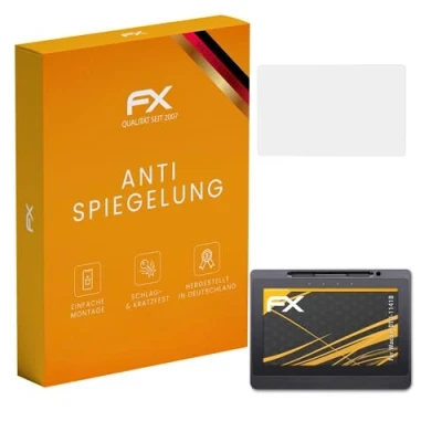 Abbildung von atFoliX Panzerfolie kompatibel mit Wacom DTU 1141B Schutzfolie, entspiegelnde und stoßdämpfende FX Folie (2X)