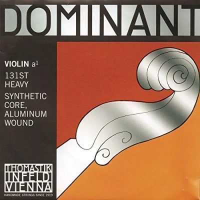 Abbildung von Thomastik 131ST Einzelsaite für 44290 Violine Dominant A Saite Kunststoffkern, Alu. umsponnen, stark