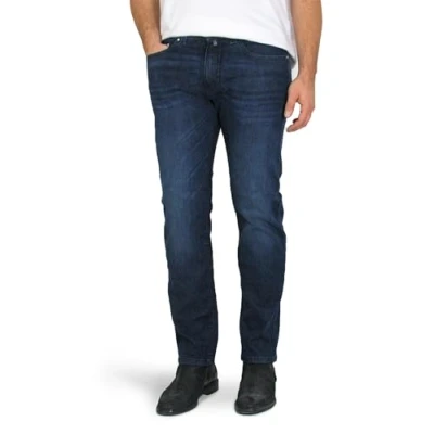 Abbildung von Pierre Cardin Herren Lyon Tapered Futureflex Strech Denim Jeans, Season Dark Blue Buffies
