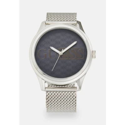 Abbildung von Guess Reputation Uhr silvercoloured, Herren, Größe: One Size, Silver coloured