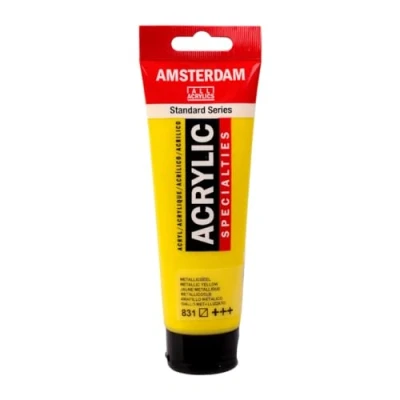 Abbildung von Artequipment Amsterdam Standard Serie Acryl Rohr Metallic Gelb 831