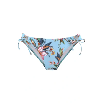 Abbildung von Lascana Bikinihose, Damen, Größe: 32, Hellblau/bedruckt