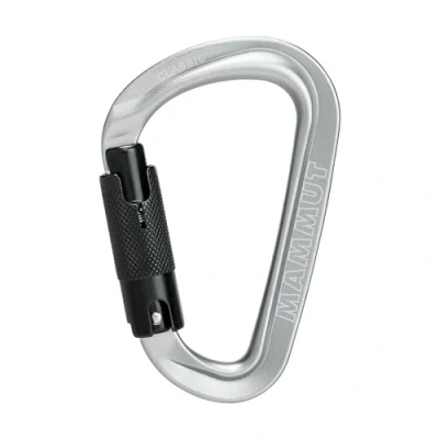 Abbildung von Mammut Mosqueton Classic HMS Twistlock Plus Karabiner, Hellgrau, Einheitsgröße