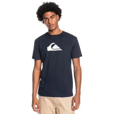 Abbildung von Quiksilver Complogo BYJ0 Tshirt print, Herren, Größe: Medium, Black