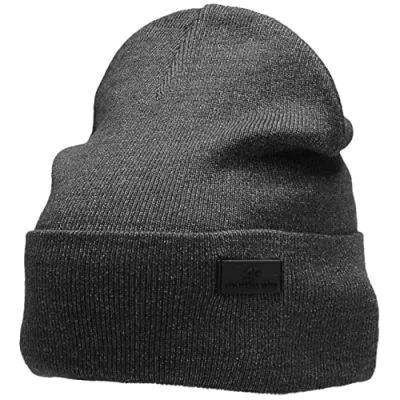 Abbildung von 4F Herren H4Z22 CAM004 Baskenmütze, Middle Grey Melange, One Size