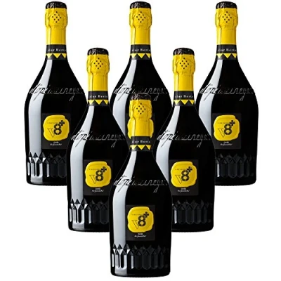 Abbildung von Sior Berto Cuvée Brut V8+ Spumanti Vineyards Sparkling Wine 6 X 75 cl. Italienischer Sekt