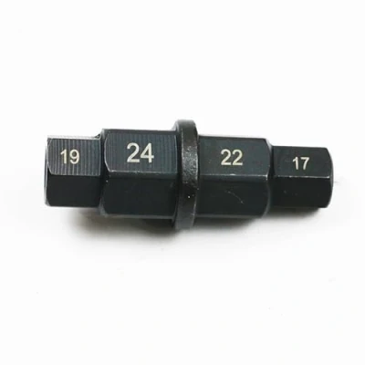 Abbildung von GERUI 1 pcs Motorrad Vorderachse Rad Sechskantachse Werkzeug,Motorrad Spezial Einsatz 10 mm (3/8&quot;) 17 19 22 24 für SteckachseYamaha, Kawasaki, BMW, Honda