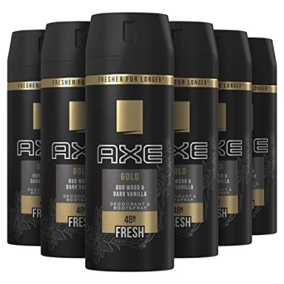 Abbildung von 6er Pack AXE Deodorant Spray &quot;Gold One More Time?&quot; 150ml