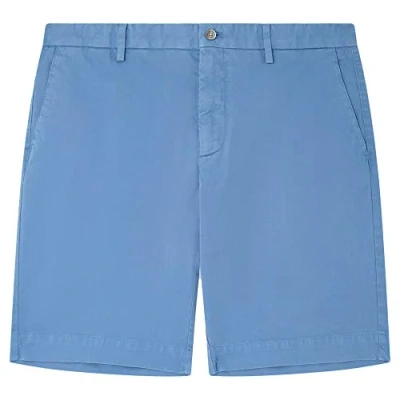 Abbildung von HACKETT LONDON Herren Sanderson Shorts, Chambry Blu, 34W