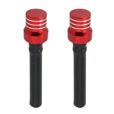 Abbildung von OTOTEC 2pcs Rot Motocross Entlüftungsschlauch Motorrad Kraftstofftank Kompatibel mit MX Enduro Trials