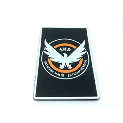 Abbildung von Patch Nation The Division SHD Cosplay Airsoft PVC Klett Emblem Abzeichen