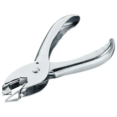 Abbildung von Soennecken Enthefterzange 3457 für Heftklammern silber