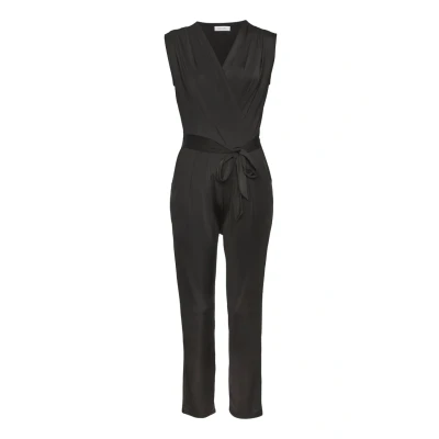 Abbildung von LASCANA Overall (mit Bindegürtel) aus knitterfreier Ware, eleganter Jumpsuit in Wickeloptik, festlich