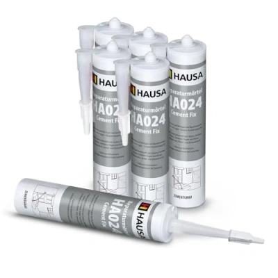 Abbildung von Hausa Reparaturmasse, Reparaturmörtel Cement Fix, (Reparaturmasse mit der Struktur, 6 tlg., HA024), Fugenmörtel Repair Rißacryl