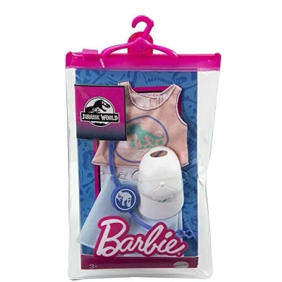 Abbildung von Barbie Puppenkleidung T Rex Run Jurassic World Mattel Mode Puppen Kleidung