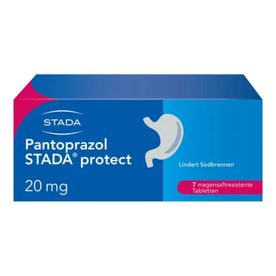 Abbildung von Pantoprazol STADA protect 20mg 7 St